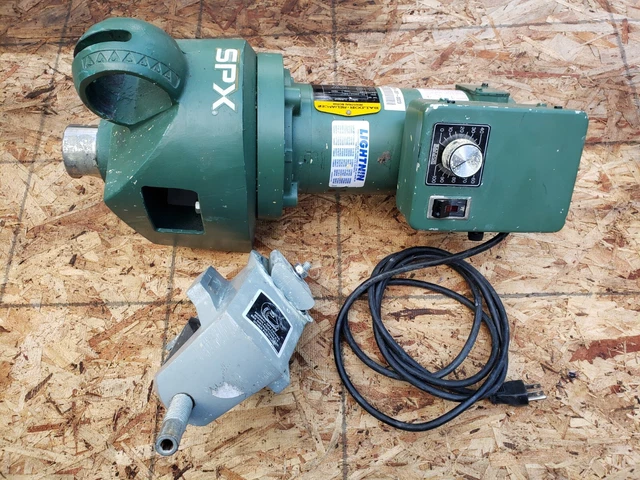 Lightnin Spx Drum Mixer 1/3Hp Clamp-On Xj30Vm Electronic Speed Control 115V Ac
