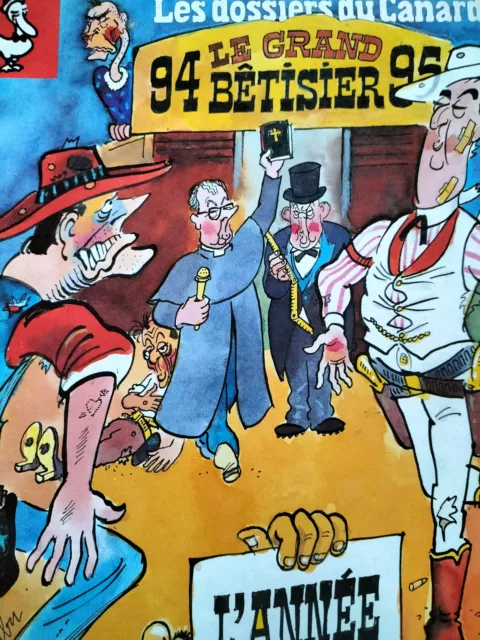 Les Dossiers du CANARD : le Grand Bêtisier de l'actualité 1994 -numéro 54