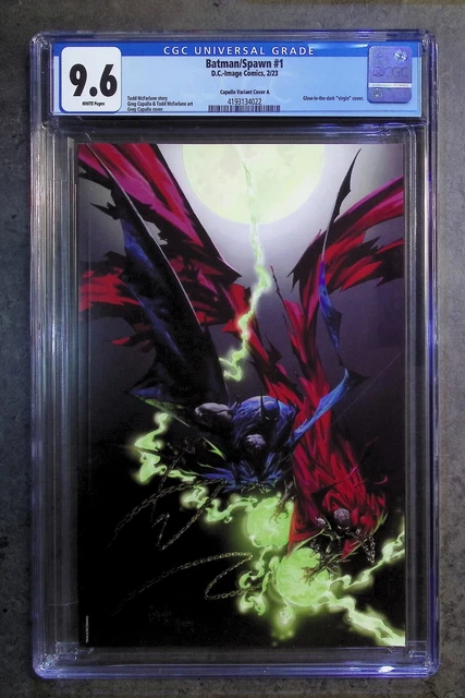 Batman Spawn #1 (2023 DC/ Image Comics) Greg Gapullo Virgin Variant CGC 9.6