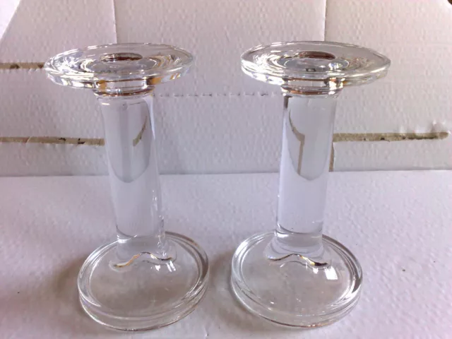 SERAX / MAISON d´ etre Kerzenleuchter 2 Stück (Paar) aus Glas Höhe ca.  16cm. EUR 18,00 - PicClick DE