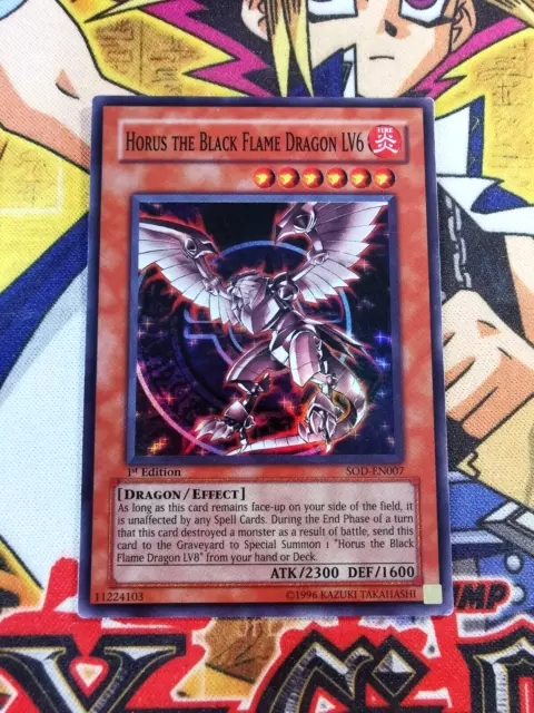 Sell Horus the Black Flame Dragon LV8 (Limited - Big Orbit Cards