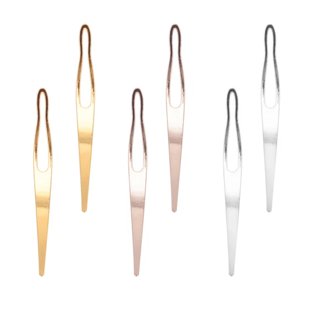 6 Pcs Crochet Needle Dreads Braided Hair Hotfix Tool Interlock