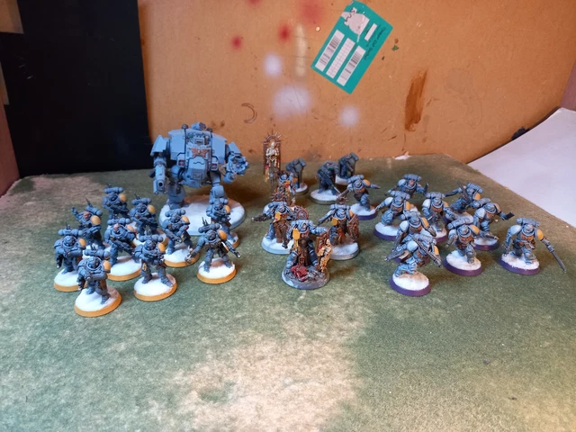 Warhammer 40k Space Wolves Army - Well painted and based Warhammer 40k Space Wolves Army - Well painted and based