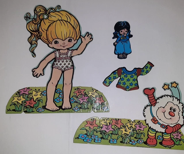 Rainbow Brite – Set De Colorforms Habillage – Vintage 1983 – Colorforms