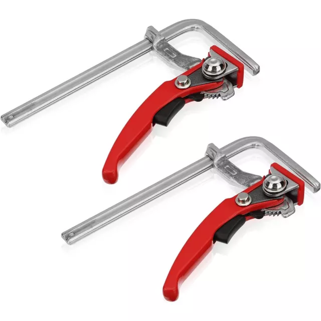 For MFT Table Steel Quick Ratchet Track Saw Guide Rail Woodworking Clamp Alloy