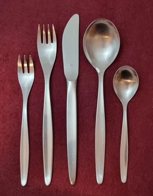 WMF Stockholm Cromargan Menübesteck 5 teilig mehrere Sets vorhanden Note 2-3