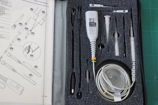 Agilent 1161A DC-500MHz X10 probe complete with standard accessories