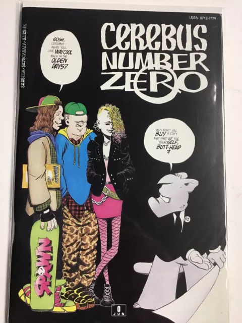 Vintage Cerebus Number Zero (1993) - by Dave Sim Combined Shipping $4 Flat Rate