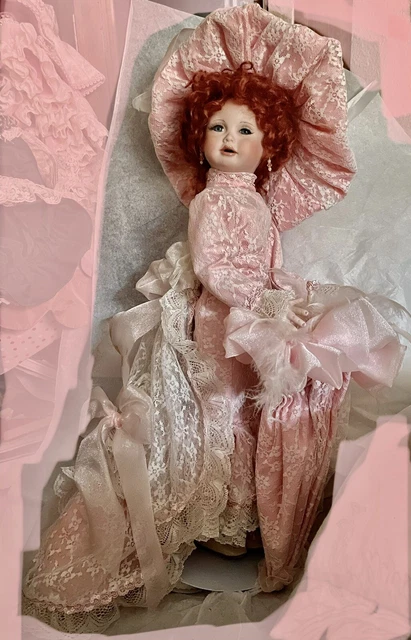 Vintage All-Bisque Porcelain Kais Doll TORI by Janis Berard LTD ED Orig Clothing