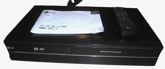 LG-RC 388 Lecteur Enregistreur Combiné VHS / DVD Avec télécommande NO Toshiba