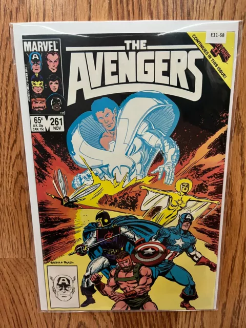 Avengers vol.1 #261 1985 Secret Wars II High Grade 9.0 Marvel Comic Book E11-68
