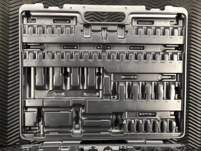1/2 Zoll Bit Adapter 172 TEILIG KNARRENKASTEN Ratschenkasten Koffer Steckschlüsselsatz 1/4 3 Schlagschrauber Nüsse 1/2 Zoll