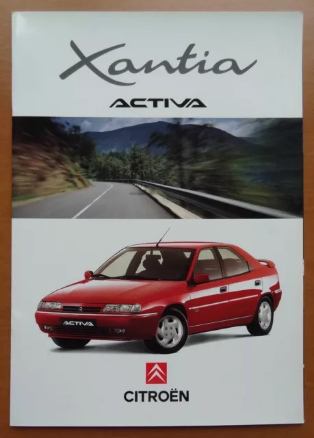 V32323 Citroen Xantia Activa - Catalogue - 01/95 - A4 - Fr Fr