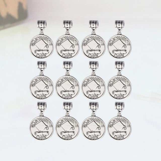 12 Pcs Baumeln Abschluss-Anhänger Anhänger Für Halsketten Schmuck