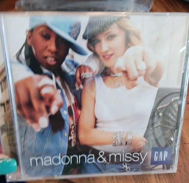 MADONNA PROMO CD SEALED A NEW GROOVE A NEW JEAN GAP 2003 MISSY ELLIOT Hollywood