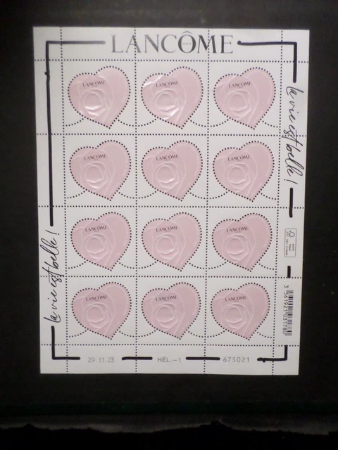 TIMBRES FRANCE OBLITERES 2024 Les 2 Coeurs Lancome EUR 3,00 - FR