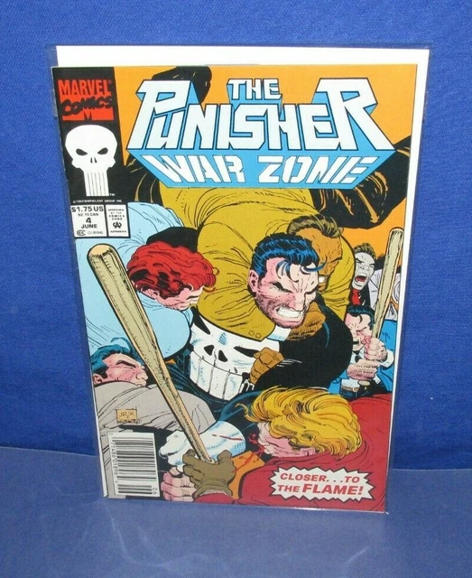 The Punisher War Zone #4 Marvel Comics June 1992 New Newstand Version