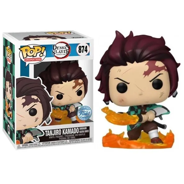 Funko Pop ! Animation Demon Slayer (874) Tanjiro Kamado (Kagura Dance) Special