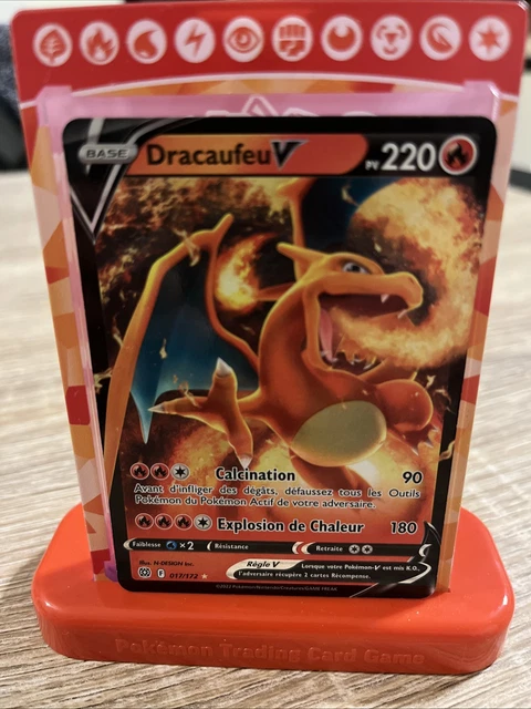 Dracaufeu VSTAR 18/172 – Coffret Ultraboost 10 Cartes Pokémon – Épée Et Bouclier 9 Stars Étincelantes – Cartes Neuves Certifiées – Sans Doublon Ni Energy
