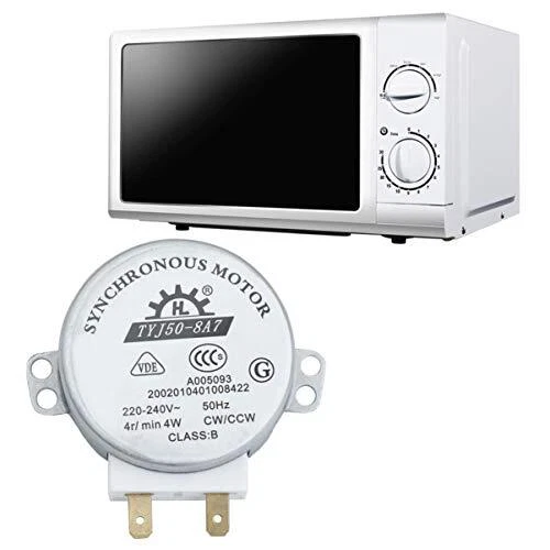 Moteur Synchrone Micro-ondes TYJ50-8A7 - 220-240V AC - 4 Tr/min - Pour Four Micro-ondes
