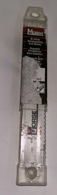 Mk Morse Morse Reciprocating Saw Blades 6''  5Pk