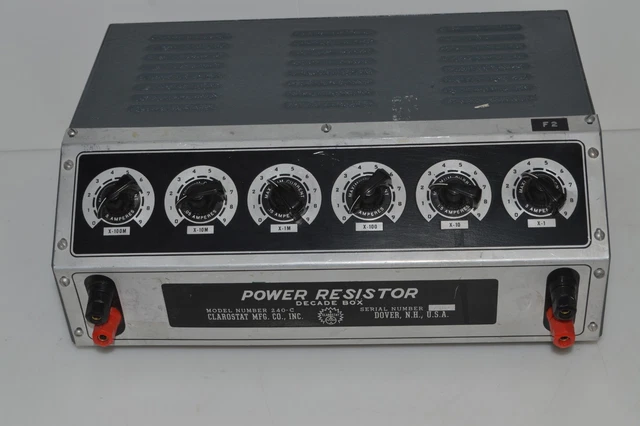 ^^ CLAROSTAT 240-C Alta Potenza Decennio Resistenza Scatola (ZLI15)