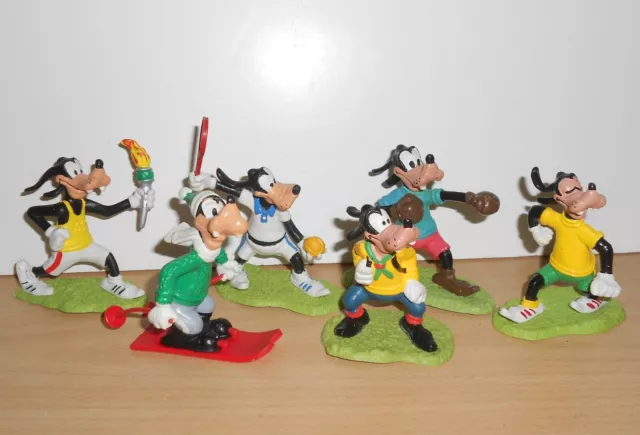 SPORT GOOFY Complete Set Figure Figurine Walt Disney COMICS SPAIN 1987