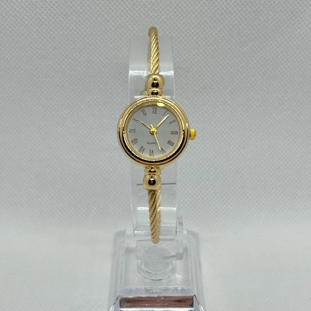 Montre Vintage Pax Femme - Bracelet Jonc Argent Massif - Mouvement Mécanique Manuel - Occasion