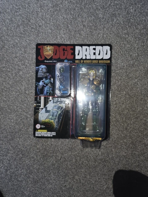 Figurine Hiya Toys Judge Anderson 1:18 - Judge Dredd Hall Of Heroes