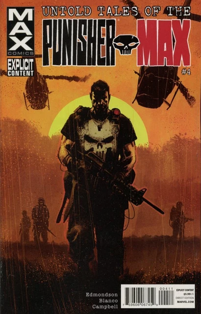 Untold Tales Of The Punisher Max #4 (2012) Vf/Nm Marvel
