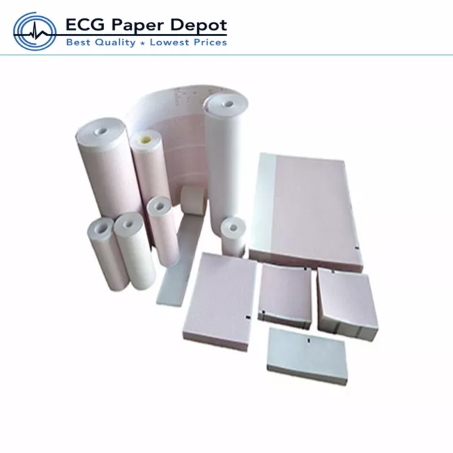 ECG EKG Thermal Paper Welch Allyn 94016-0000 for CP100 / CP200 / CP150 10 Pack