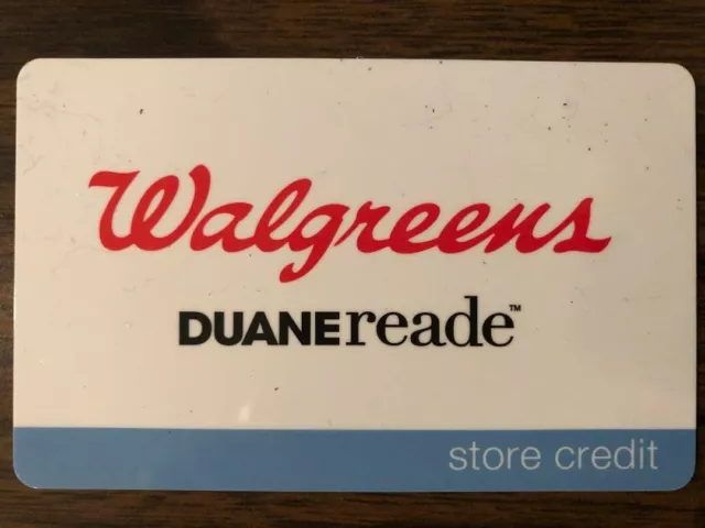 Walgreen's Gift Card $43.17 Value. Free Shipping!