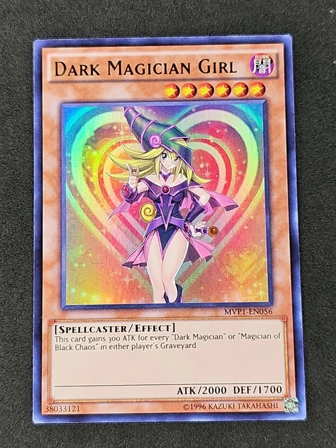 Yu-Gi-Oh! Dark Magician Girl YGLD-ENB03 Ultra Rare Holo – Near Mint Condition