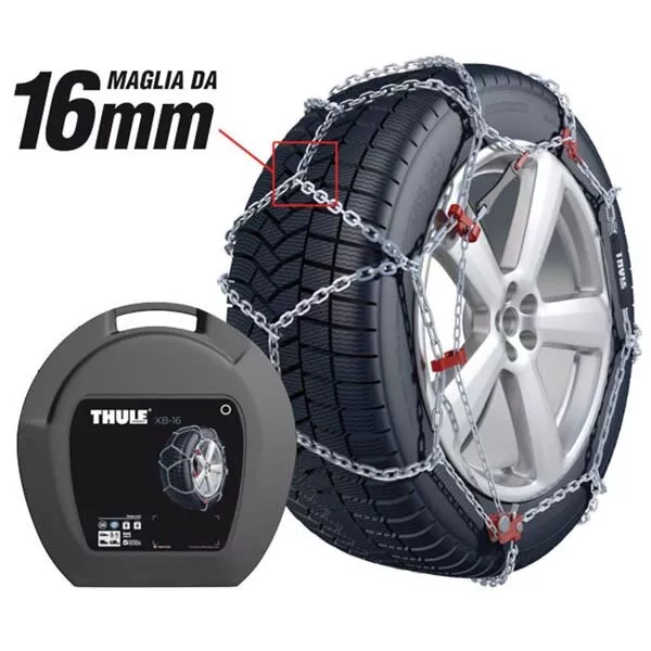 CHAINES A NEIGE THULE-KONIG XB 16 GR 255 245/75-16 16 mm CROISILLONS