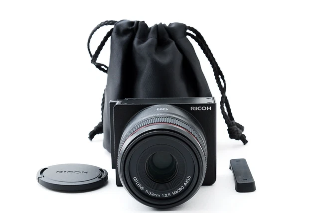 Ricoh GXR Camera Unit GR Lens Gr A12 50mm f/2.5 Macro w/case Japan [Near Mint]