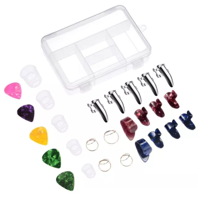 Kit de Accesorios para Guitarra Que Incluye 18 Piezas de PúAs y Dedos (3 Ti3891