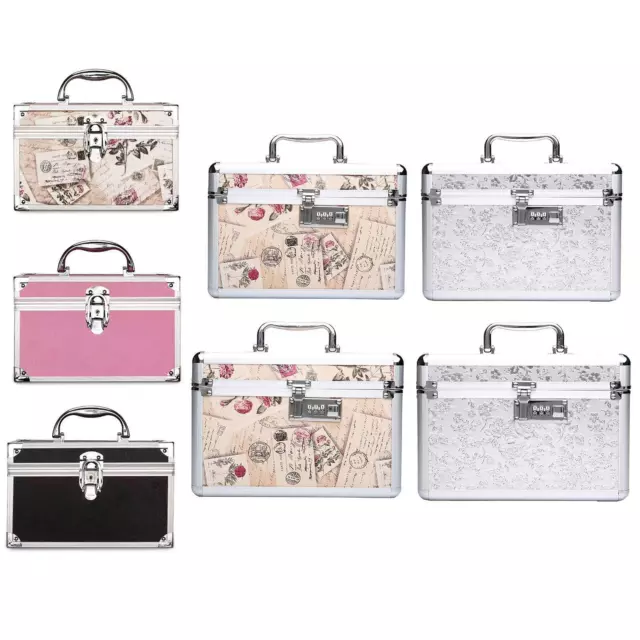 Vanity Case avec plateau boîte de rangement cosmétique pour outil de beauté 2