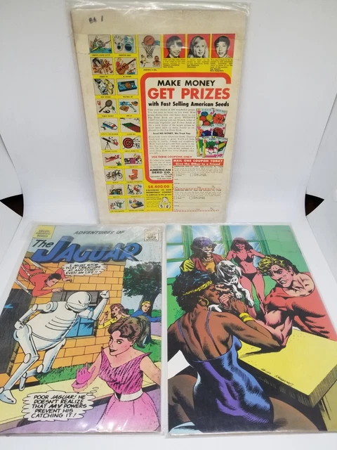 Red Circle Comics Lot of 3: Sorcery #6, The Fly #4, & Blue Ribbon #3 4