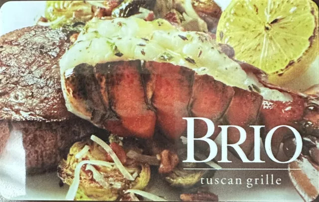 Brio Tuscan Grille $75 Gift Card