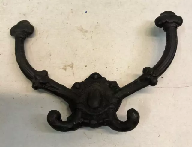 1 Vintage Large Eastlake Victorian Style Coat Hat Hook Clothes Hall Tree