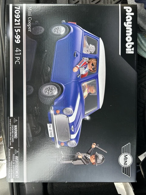 Playmobil mini cooper : pour faire un retour dans les années 70