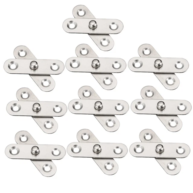 Set 20 Moschettoni Girevoli In Acciaio Inox Con Portachiavi, 3,2 Cm, Per Cani, Borse, Catene E Artigianato, Con Sacchetto Di Velluto