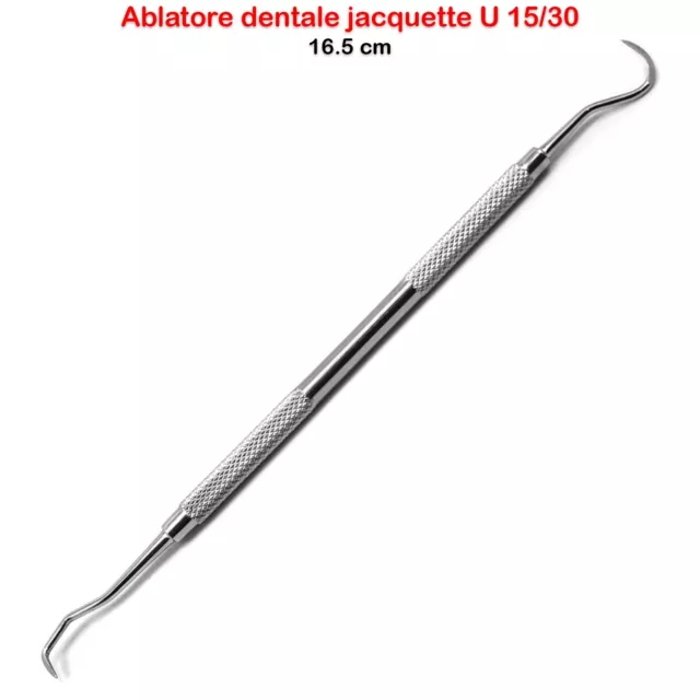 Scaler Towner Jaquette U15/30 Dentale Rimozione Placca Tartaro Parodontale CE 2