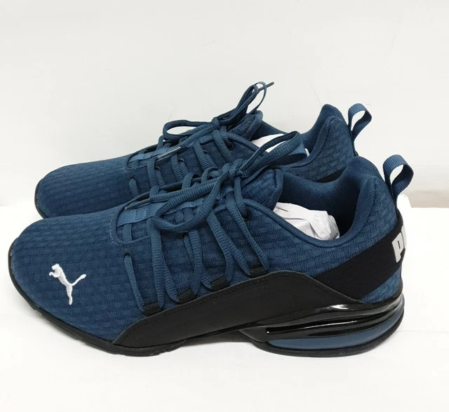 PUMA Axelion Block Men's Running Shoes black blue Size Uk7.5/eu41 Ref:Dhw