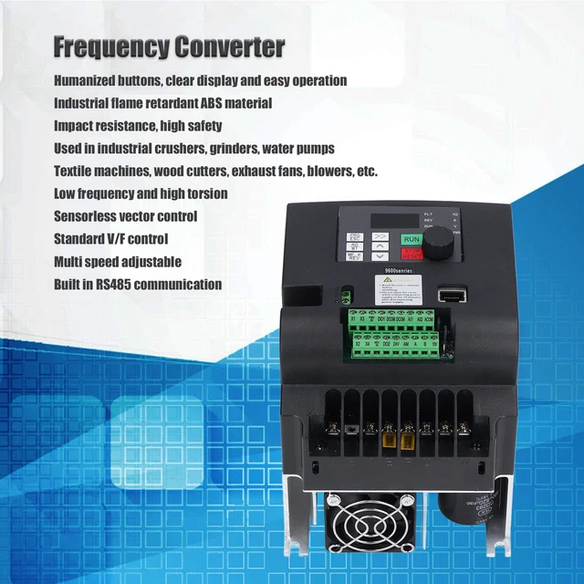 GET OUR 220V Single Phase 5.5KW Frequency Drive Inverter Perfect For ...