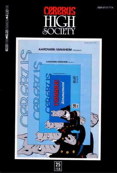 Cerebus High Society #25 FN; Aardvark-Vanaheim | 50 Dave Sim - we combine shippi