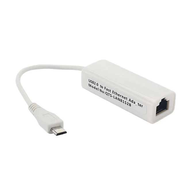 Ethernet Additional Rj45 Raspberry MICRO USB TO RJ45 Gigabit Ethernet Adapter for Raspberry Pi Zero 1.3/W ...