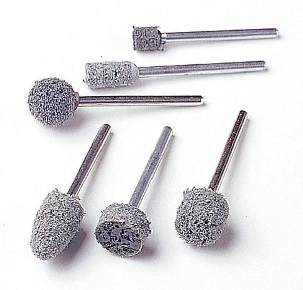 STANDARD ABRASIVES Unitized Mnted Point, 1/2in Dia, 1/8in, PK5 877008