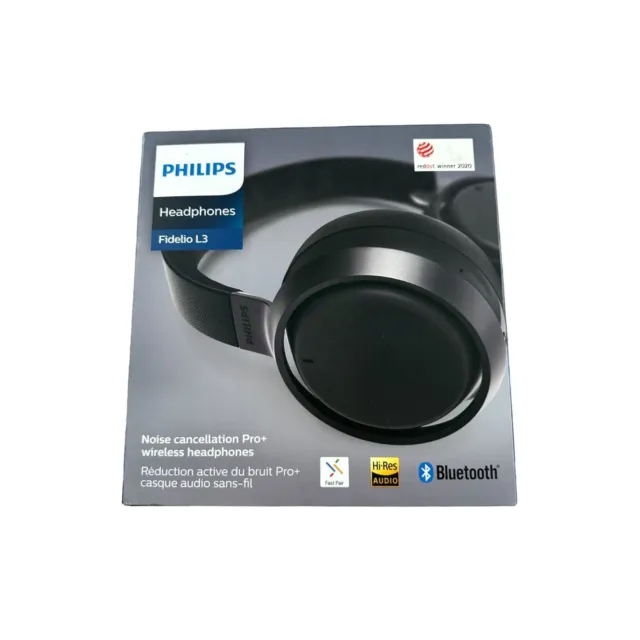 Auriculares PHILLIPS Fidelio L3 negros NUEVOS