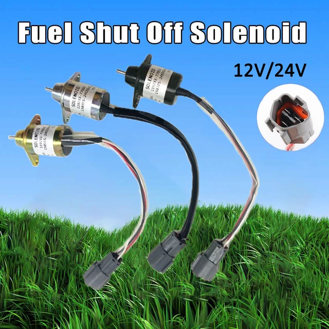Fuel Stop Solenoid SA-4920 Replacement Shut-Off Solenoid For Yanmar Engines In Thermo King Units Replaces 400232 - Foto 3